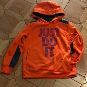 FINAL MARKDOWN🚨Orange/Black Nike Hoodie
